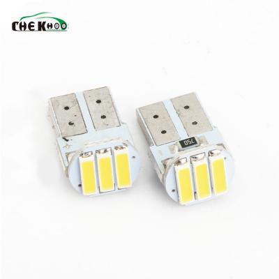 China Car Lighting T10 3smd 7020 Led Reveal Lights Auto Clearance Lamp Width Indicating Tail Gate Bulbs High Power DC 12v White Universal for sale