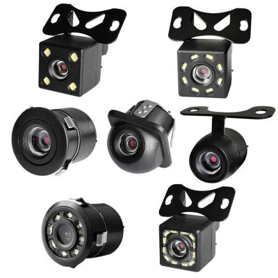 China Car Rear View Camera Waterproof 4LED Night Vision Reversing CCD Auto Parking Monitor IP68 Waterproof 170 Degree High Definition Image for sale