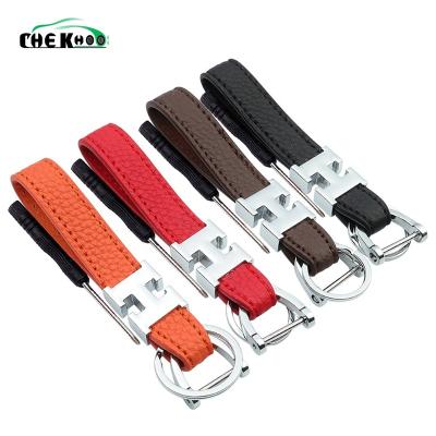 China Fashoinal Metal+Leather Car Key Fob Car Key Holder Chain Holder For BMW M Tech M Sport M3 M5 X1 X3 E46 E39 E60 F30 E90 F10 F30 E36 for sale