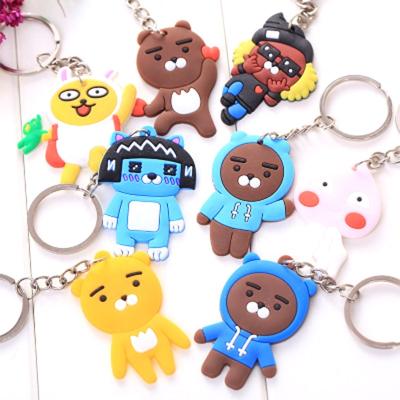 China Key Chain Toys Key Ring Cartoon Chain Cute Bag Model Phone Ring Action Toy Figures Car Key Case Pokemon Anime Men/Women Key Chain for sale