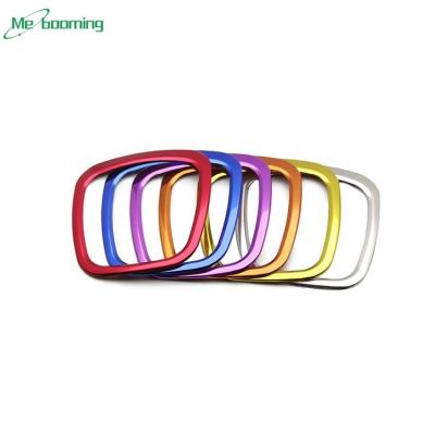 China Decoration Car Steering Wheel Center Ring Cover Sticker Decoration Trim Compatible For Audi A3 A4L/A6L/Q3/Q5 Customized for sale