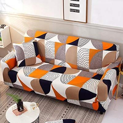 China Modern Best Selling Amazon Designs Full Cover Elastic Sofa Stretch Spandex Protective Elastic Corner Sofa Covers for sale