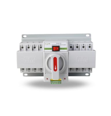 China Automatic transfer switch 400V Mini Household SUQ2 63A 4 Poles SUQ2-63 4P for sale