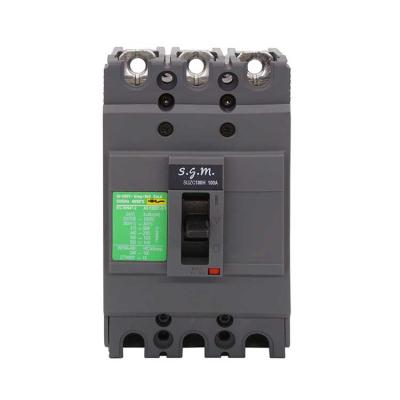 China SUZC-100H 3 Pole MCCB Molded Case Circuit Breaker SUZC100H for sale