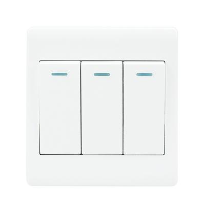 China China Factory Directly Supply Metal Backside Pull Button 3 Way 2 Way Wall Lamp Switch for sale