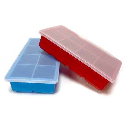 China Viable Bubble Tea Whiskey Makers Bpa Free Silicone Ice Makers Tray Custom Funny Silicone Ice Cube Mold for sale