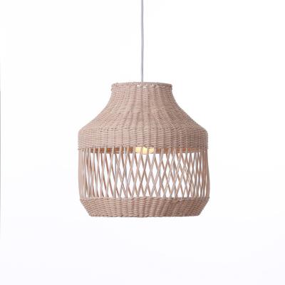 China New Mediterranean Modern High Quality Hot Selling Handmade Natural Rattan Chandelier for sale