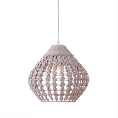 China Modern Mediterranean Hot Sale Restaurant Chandelier Environmental Protection Rattan Chandelier Lighting Chandelier for sale