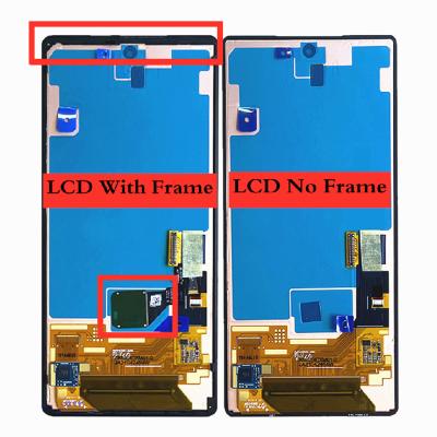 China Original AMOLED For Google Pixel 6 LCD Display Touch Screen Digitizer Assembly Replacement For Google Pixel 6 GB7N6 With Frame for sale