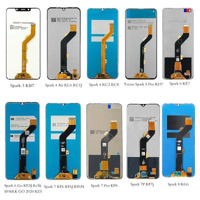 China For Tecno LCD Screen Wholesale Models LCD Display For Tecno Spark 4 Air 5 Screen For Tecno Screen For Tecno All Models for sale