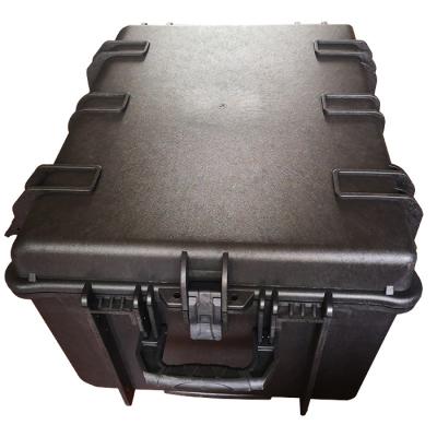 China Heavy Duty Lockable Plastic Tool Box , Pre Cut Foam Insert Large Plastic Tool Box for sale