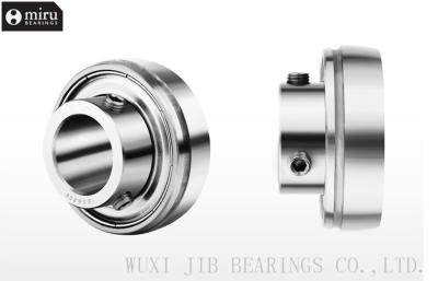 China AISI 440 Stainless Steel Insert Bearings / Stainless ＆ Plastic Bearings SSB204 - SSB212 for sale