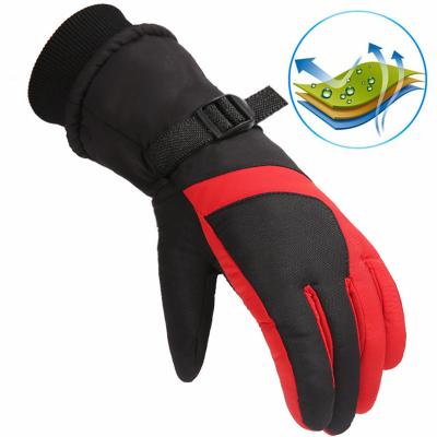 China NEW Winter Daily Warm Sports Warm Gloves Waterproof Heat Resistant Gloves Motorcycle Ski Gloves For Women Men for sale