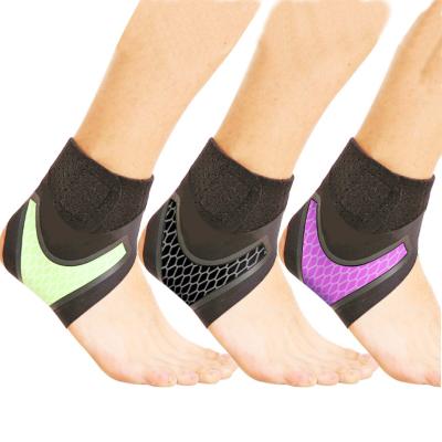 China Adjustable Elasticity Breathable Ankle Support Brace Wraps Rehabilitation Fixed Protective Sleeve Sprain Yoga Basketball Artifact Running Ankle Gear for sale