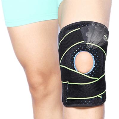 China Supply Custom Breathable Adjustable Universal Knee Brace Waist Support LOGO Football Protective Sports Knee Pad for sale