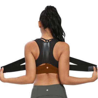 China Breathable Adjustable Back Posture Corrector Brace Steel Shoulder Brace Corset.posture belt lumbar glass support spine posture correct belt for sale