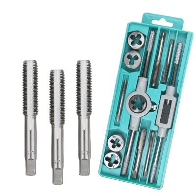 China 20pcs Combination Tool Hardware Durable Professional Portable Universal Alloy Steel Metric Hand Tools Tap And Die Set For Sale for sale