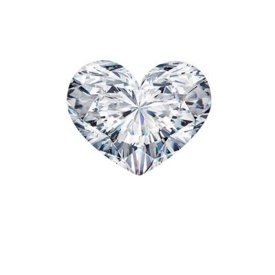 China Moissanite Stone 0.1--4CT SRO255 Colorless Shiny VVS1 Gemstones For Ring Stud Earring Jewelry Making Heart Pendant Moissanite Loose Cut for sale