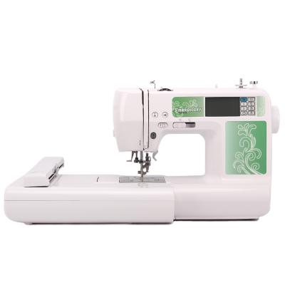 China MS 400 small household cheap electric sewing machine overlock embroidery hotels machine for sale