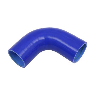 China Bend Automobile Flexible 4.5mm thickness Silicone Radiator Rubber Hose for sale