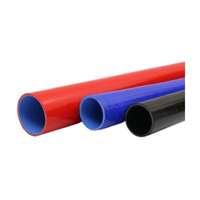 China Silicone+Polyester/Silicone+Aramid Hot sale Straight Silicone Hose One Meter 3-4 ply Silicone Coolant pipe for sale