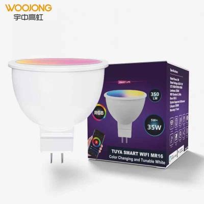 China Modern Design Fashion High Brightness Smart MR16 Gu10 7W Led Bulb Spotlight With 2 Years Warranty for sale