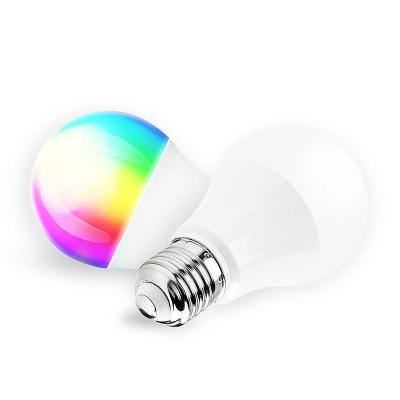 China Hot Selling Amazon Alexa Smart Bulb Wifi RGB Dimmable A60 7W 9W LED Light Bulb Smart Line Wifi Sale for sale