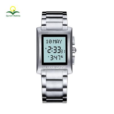 China Original Factory ALAZAN Fajr Islamic Wrist Digital Prayer Muslim Azan Watch for sale