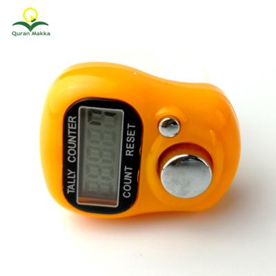 China Cheap Price Digital Electronic Plastic Muslim Finger Ring Hand Tally Counter Counter With LCD 3.4*2.6*1.3cm for sale