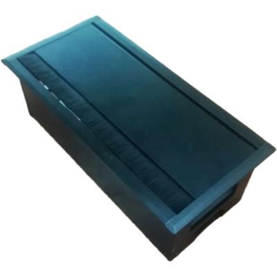 China Commercial Integrated Power Table Box With Brush for sale