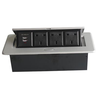 China Commercial Multifunctional Desktop Conference Table Sockets Outlets Customized Modules for sale