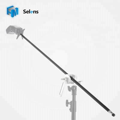 China Selens 120cm Arm Bar Stick Multifunctional Multifunctional Rod For Light Stand Background for sale