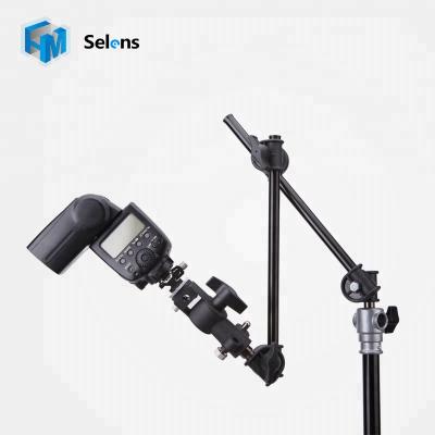 China Selens Adjustable Articulating Photography Two-sections Adjustable Articulating Magic Arm Sliding Extension Arm for sale