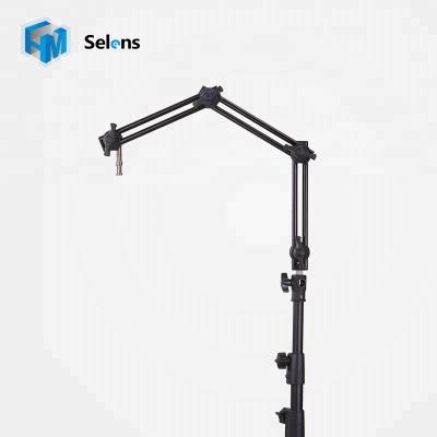 China Selens Adjustable Articulated Three-Sections Adjustable Articulating Magic Arm Sliding Extension Arm for sale