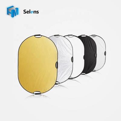 China For Light Control Selens 150x200cm 5 in 1 Folding Photo Studio Reflector with Grip Handles for Pulling Photographic Equipment Reflector for sale