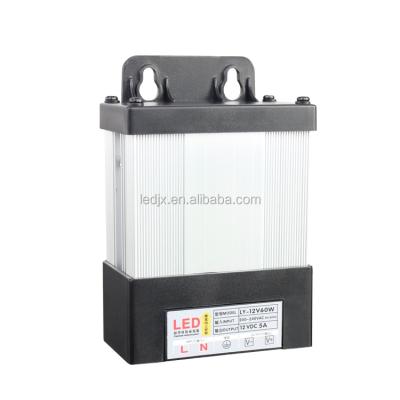 China JuXuan Wholesale Pulse Width Modulated AC DC Outdoor Switching SMPS 12V Led Power Supply LED Driver Rainproof Power Supply for sale