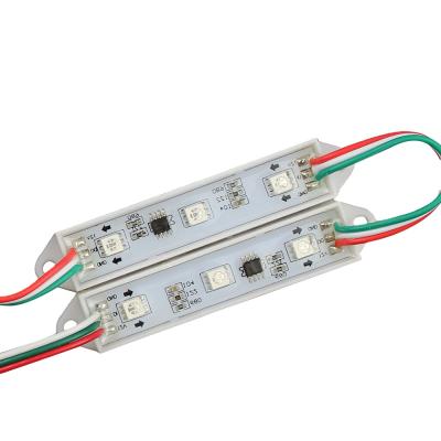 China Advertising china 12v 3 light sign lens 1.5w modulo de led mini smd led module injection 2835 led modules for sale