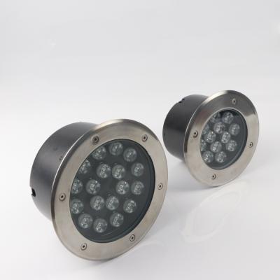 China LANDSCAPE hot tour 12w 15w 18w 24w 36w led lights ip67 spot light underground outdoor decoration led underground light for sale