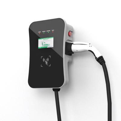 Cina WEEYU Electric Vehicle Charging Station 32A Charger for EV Car Factory Supplier with Management Platform in vendita