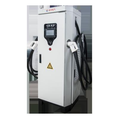 China 40KW 100A Modle 4 level 3 Electric Vehicles Charger DC Fast Ev Charging Station GB/T à venda