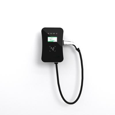 China 16Amp EV Car Battery Charger AC Wallbox EV Charging Stations for Type2 Plug UL Listed for sale