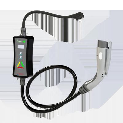 China EV Charger Station China 1 Phase 32a EV Charger Type 2 with OLED & Timer for sale