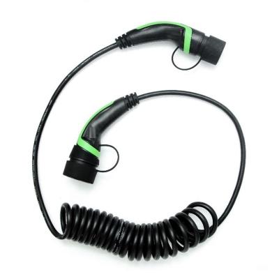 China WEEYU 32A EV Charger Connector type 2 to type 2 EV Plugs for EV Charging Station zu verkaufen