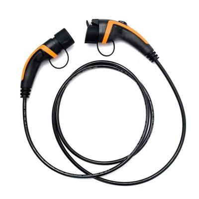 China WEEYU Type 2 to Type 2 32A Three Phase EV Charging Cable for sale