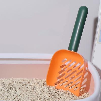 China Suitable For Small Animals Cat Sand Shovel Cat Cleaning Cats Mess Cat Sand Plastic Scoop Pet Products for sale