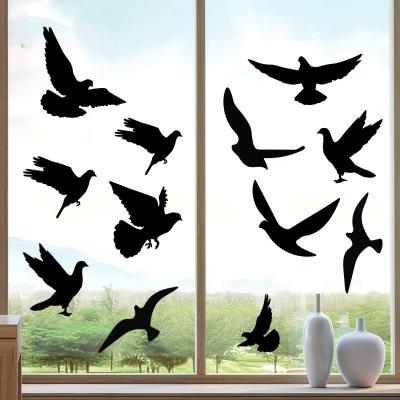 China Viable Window Alert Bird Anti-Collision Stickers Silhouettes Door Glass Protection and Safeguard Birds for sale