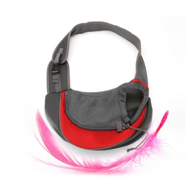 China Cat / Dog Made Of High Quality Materials Travel Customized Single Shoulder Dog Sling Bag for sale