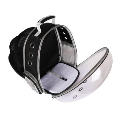 China Wholesale Pet Breathable Space Capsule Bag Pet Carrier Backpack Transparent Panoramic Space Bags for sale