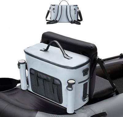 China Kayak Cooler Kayak Auxiliary Cooling Thermal Waterproof Back Bag Insulated Kayak Cooler for sale