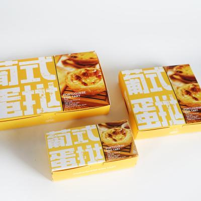 China Cheapest Eco Friendly Custom Portable Egg Cupcake Packaging Tart Recyclable Cupcake Boxes 6 Hole for sale